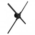 Four Blades 3D Hologram Fan Display Advertising Wall Mount 42cm Panel for sale