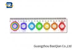 China OEM PVC Plastic Rulers Printed , 3DCustom Lenticular Printing Measuring Straight Ruler supplier