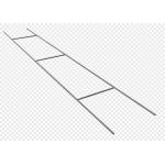 Galvanized Block Ladder Concrete Reinforcement Wire Mesh 150mm Width for sale