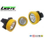 Warm White 5000LUX 2200mAh IP68 Wireless Miner Cap Lamp for sale