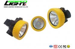 China Warm White 5000LUX 2200mAh IP68 Wireless Miner Cap Lamp supplier