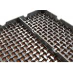 Customized Cripmed Patterns Decorative Wire Mesh Fabric For Security Door for sale