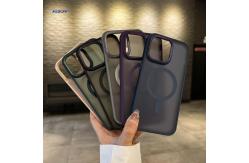 China Anti Fingerprint Magnetic Mobile Cover Scratch Resistant For IPhone supplier