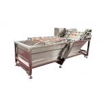 3.75KW 500kg/H Ozone Sterilizer Vegetable Washing Machine for sale