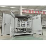 Water Content ≤3ppm Vacuum Level -0.06～-0.099 Mpa Device of Mobile Oil Purifier with Design and Performance for sale