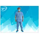 SMS scaub suit Soft Disposable Medical Gowns / Patient gowns , used in hospital for sale