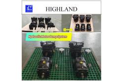 China HIGHLAND Harvester Scraper Hydraulic Pump Motor System Axial Structure supplier