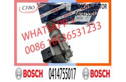 China High Quality Diesel Fuel Unit Pump 0414755017 0414755117 Applicable host 9074627 supplier