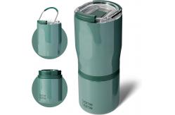 China 2 In 1 Stainless Steel Tumblers With Handle For Home And Office supplier