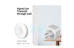 China SIXWGH Remote Control Lamp Socket Electronic EU Plug Waterproof Kinetic Energy Switch supplier