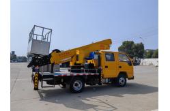 China Famous Brand New 4x2 Jmc 35m Straight Arm Aerial Lift Truck supplier