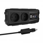 Small 12V to 110V 220V Car Power Inverter with Type C USB Rated Power 300W Modified Sine Wave for sale