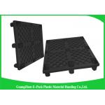 Anti - Slip Industrial HDPE Nestable Plastic Pallets With Durable Solid Deck