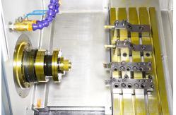 China High Precision Fanuc Slant Bed Cnc Lathe Multifunctional Cnc Turning Machine supplier