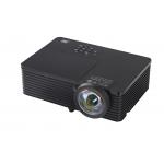 Cheap Price Portable Short Throw Laser Lamp Projector 3200lm 30''-300'' Size With Black Color for sale