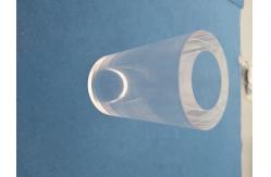 China Industrial  Synthetic Sapphire Tubes Customized Polished Al2O3 Crystal supplier
