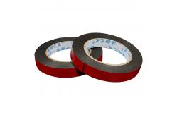 China Masking Usage Double Sided Red PE Foam Tape For Window Sealing supplier