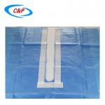 Hospital And Clinic Disposable Orthopedic Surgery Split Drape With Adhesive for sale