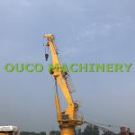 C5M Level Painting 1.5T 36.6M Telescopic Marine Crane for sale