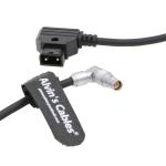 Rotatable 2 Pin 31.5 Camera Power Cable For RED Komodo for sale