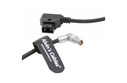 China Rotatable 2 Pin 31.5 Camera Power Cable For RED Komodo supplier