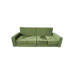 Non-Toxic 14pcs Velvet Fabric Kids Play Sofa For Toddlers for sale