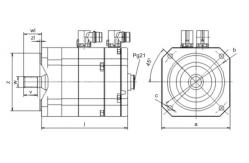 China KUKA Servos And Motors Industrial Robot Parts 3.8kW High Precision Control supplier