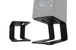 China Powder Coating Adjustable Desktop Side Speaker Stands for Living Room supplier