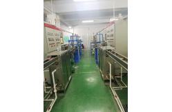 China FTTH Drop Fiber Optic Cable Machine , Low Noise Wire Making Machine supplier