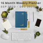 OEM ODM Hardcover Academic Planner Weekly Schedule On 2 Pages