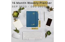 China OEM ODM Hardcover Academic Planner Weekly Schedule On 2 Pages supplier