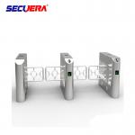Supermarket Exit Control Counter Checkout Safety Manual Turnstile Barrier Gate Swing Barrier Gate for sale