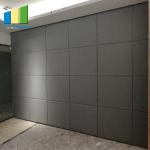 Office Decoration Room Partition Acoustical Room Dividers Operable Wood Sliding Folding Partition Acoustic Partition for sale