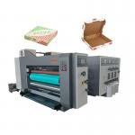 Two Color Flexo Printer Slotter Die Cutter Adapt PLC Controlling for sale