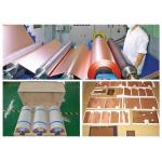 Matt Treated Red Thin Copper Foil Low Profile Good Folding Endurance for sale