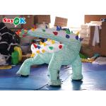 Commercial Cartoon Inflatable Dinosaur Model For Kids Customized Size for sale