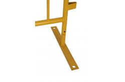 China Powder Coated Yellow Crowd Barrier Fencing 1m Height 2m Width Hgmt Temporary supplier