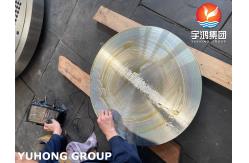 China Stainless Steel Disc ASME SA965 F304 Disk Round Plate For Heat Exchanger supplier