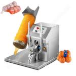 Garlic Mesh Bag Packing Machine Vegetables Mesh Packing Machine Pepper Mesh Bag Packing Machine for sale