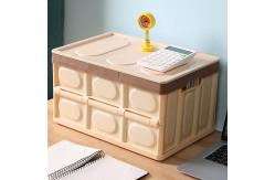 China Thickened PP Plastic Collapsible Stackable Storage Bins Dustproof Reusable supplier