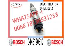 China 0445120312 High quality new diesel engine parts common rail fuel injector 0445120312 supplier