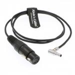 Arri Alexa Mini Audio Cable Right Angle 00 5 Pin Male to XLR 5 Pin Female for sale