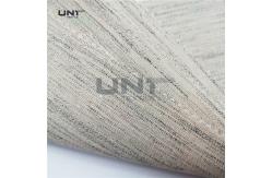 China Elastic Hair Interlining Stiff Interfacing Cloth Chest Canvas For Uniform supplier