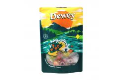 China Custom Printed Biodegradable Tea Bags Aluminum Foil Mylar Bag With Window supplier