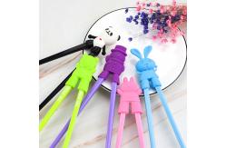 China Custom Animal Shaped Sustainable Chopsticks for Baby Learning Training supplier