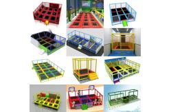 China Gym Playground Jumping Trampoline Equipment Bungee Small Square Trampoline Park supplier