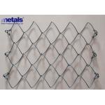 China Galvanized Chain Link Mesh Fence Suitable For Metal Fence for sale