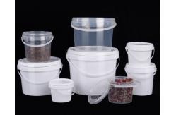 China Customizable Transparent Plastic Bucket Capacity Woven Bag PE Bag Packaging supplier