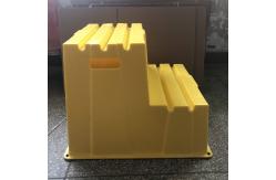 China Durable Safety Plastic Step Stool Lightweight Easy To Clean Two Lift Handle supplier