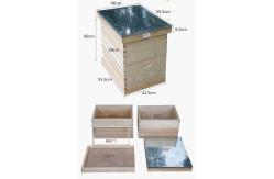China Langstroth Unassembled Honey Bee Hive Box Kit Wooden Beekeeping Equipment supplier